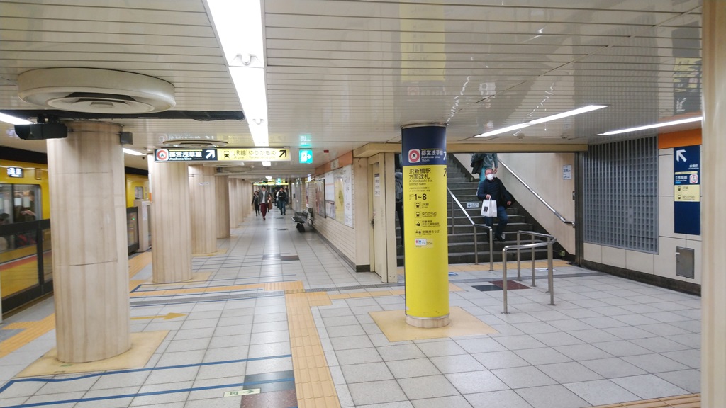 新橋駅 汐留駅 銀座線 大江戸線の乗り換え方 日本国内の歩き方を色々紹介するブログ