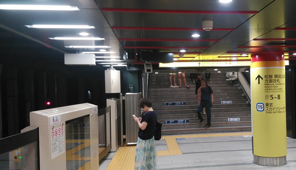 浅草駅 銀座線 東武スカイツリーラインの乗り換え方 日本国内の歩き方を色々紹介するブログ
