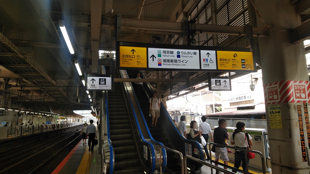 山手線から埼京線１