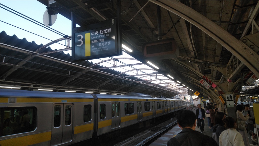 大江戸線からJR6