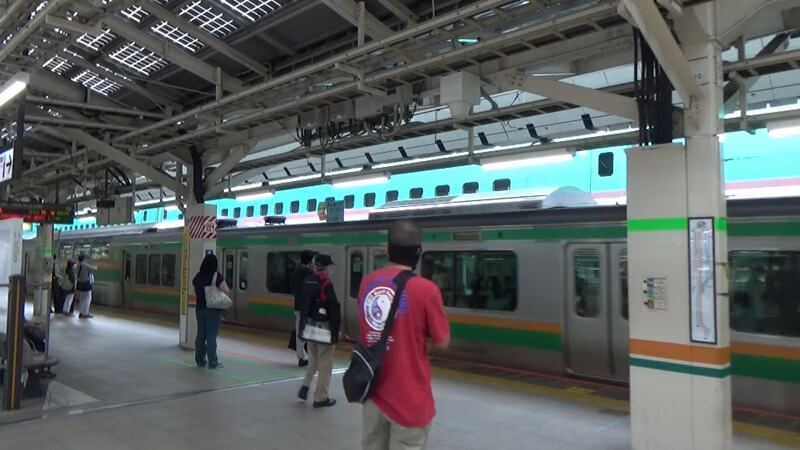東京から東海道線