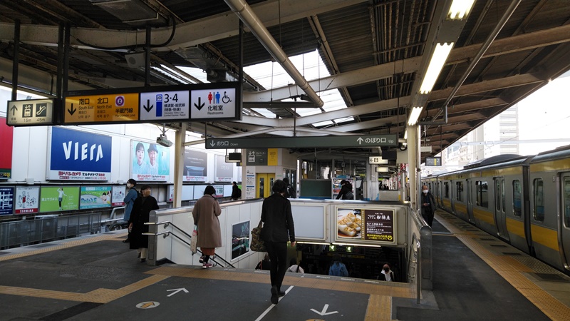 錦糸町駅 Jr総武線 半蔵門線の乗り換え方 日本国内の歩き方を色々紹介するブログ
